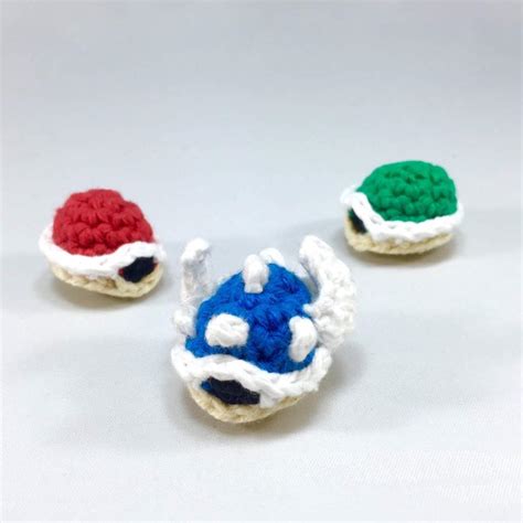 mario turtle shell crochet pattern
